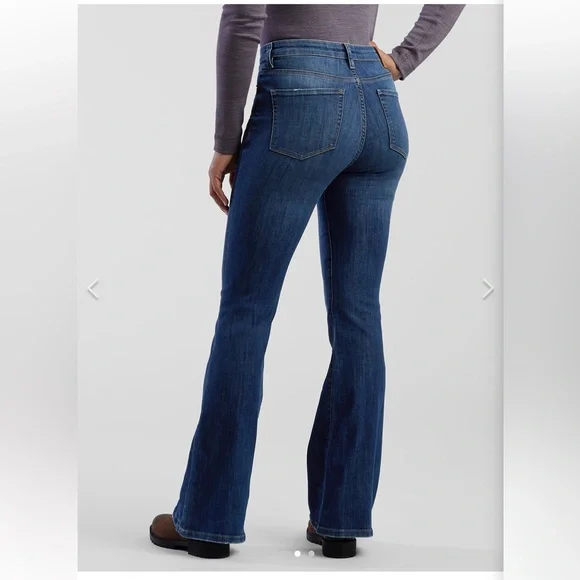 Title Nine Performance High Rise Flare Jeans - Picture 2 of 12